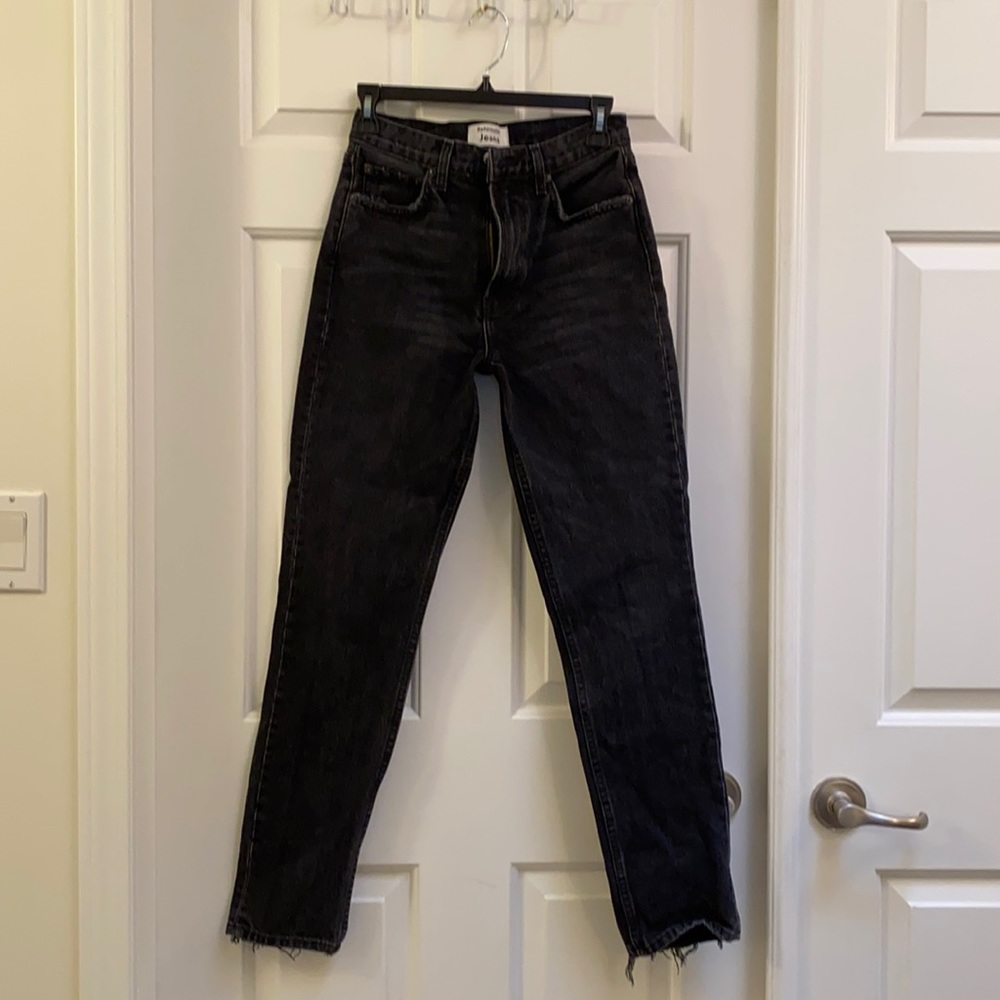Reformation Julia High Cigarette Jean, size 24